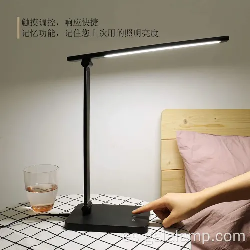 Lámpara de mesa de control táctil con 3 modos de color